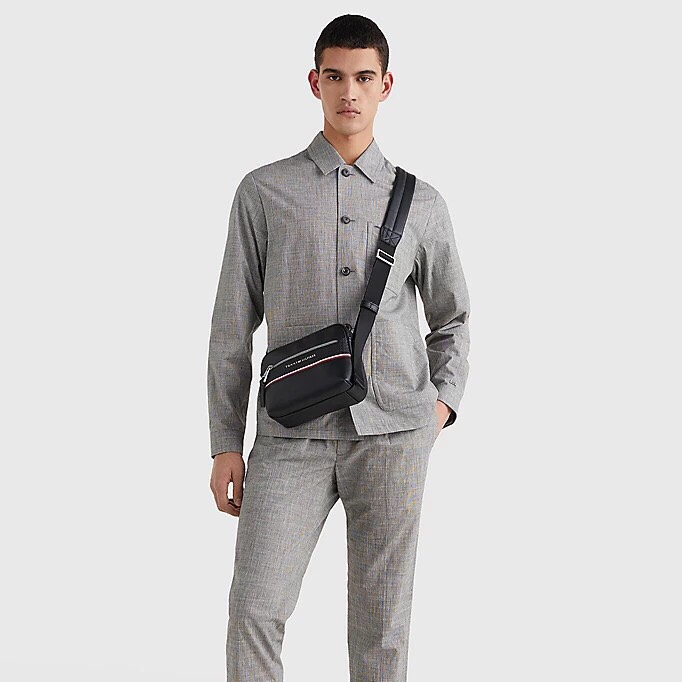 Túi da nam đeo chéo Tom my cao cấp chuẩn hãng size 21