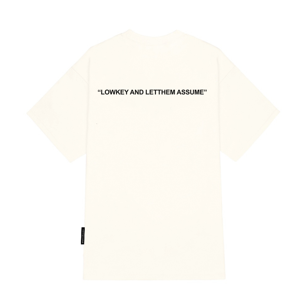 Áo thun tay lỡ LOCAL BRAND-LOWKEY, Áo phông Unisex nam nữ Cotton 2 chiều oversize form rộng PLEASURE BRAND