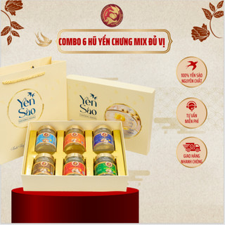 Yến chưng sẵn mix đủ vị 70ml - yến sào nhà mình chính hãng nguyên chất