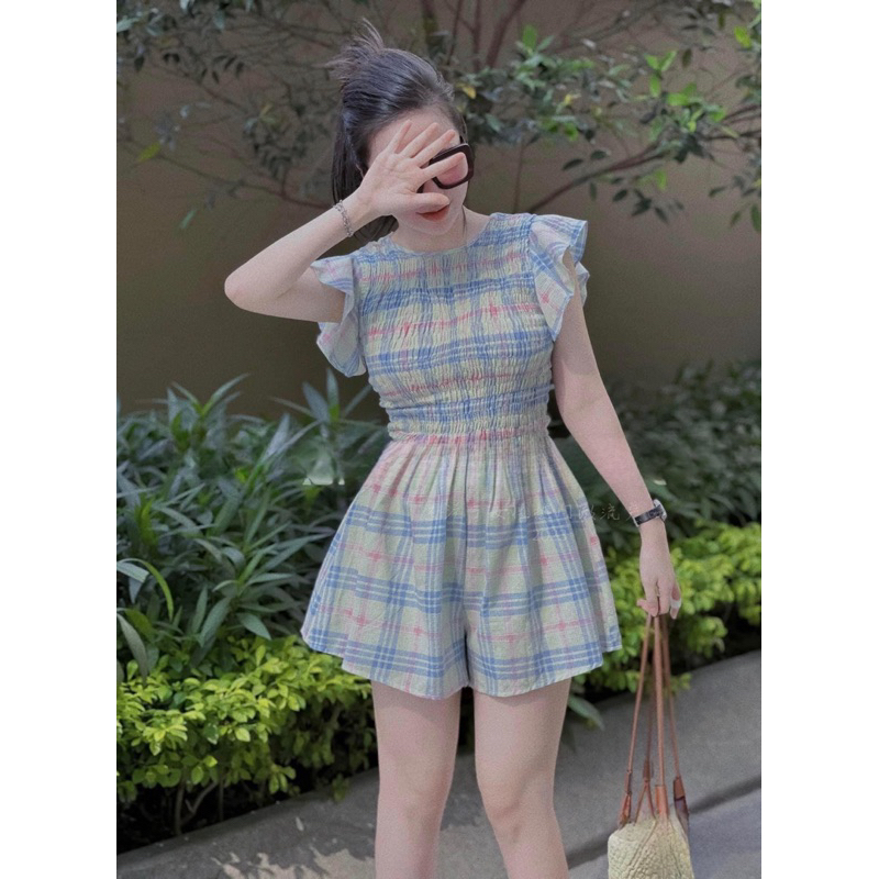 Jum kẻ 2 màu siêu xinh