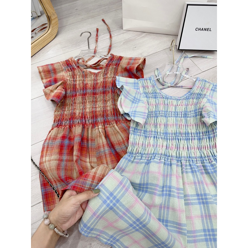 Jum kẻ 2 màu siêu xinh