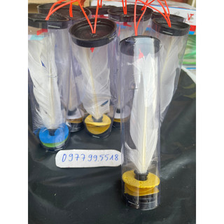 Cầu đá lông gà pin nhựa rẻ