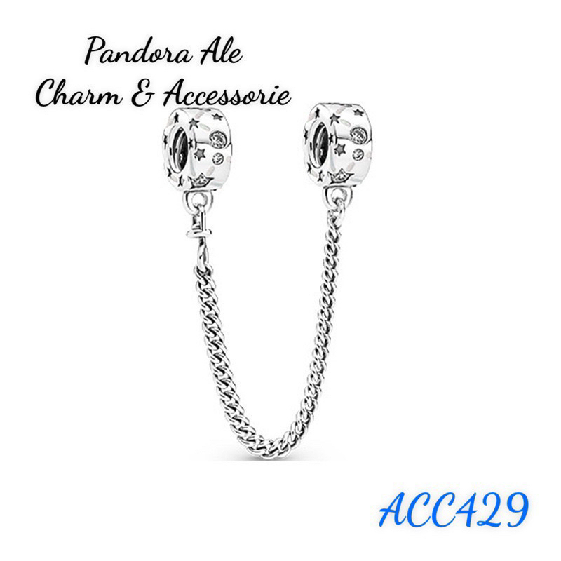 PAN ALE CHARM XÍCH KHOÁ CHẶN NGÔI SAO BẠC S925
