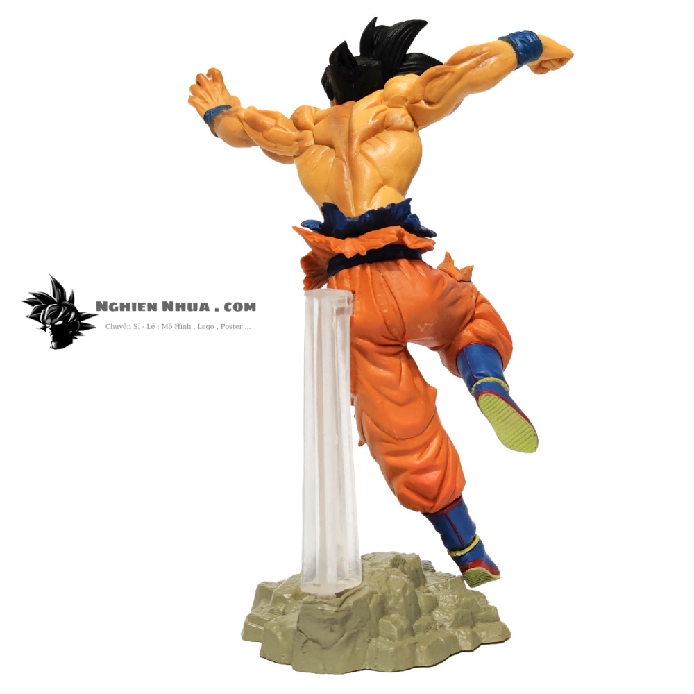 Mô hình Dragon Ball Songoku trạng thái chiến đấu hàng siêu đẹp cao 21cm , figure mô hình 7 viên ngọc rồng - Nghiện Nhựa
