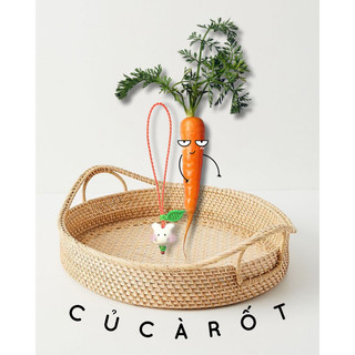 [Whiteline] Móc khóa Củ cà rốt (màu cam)
