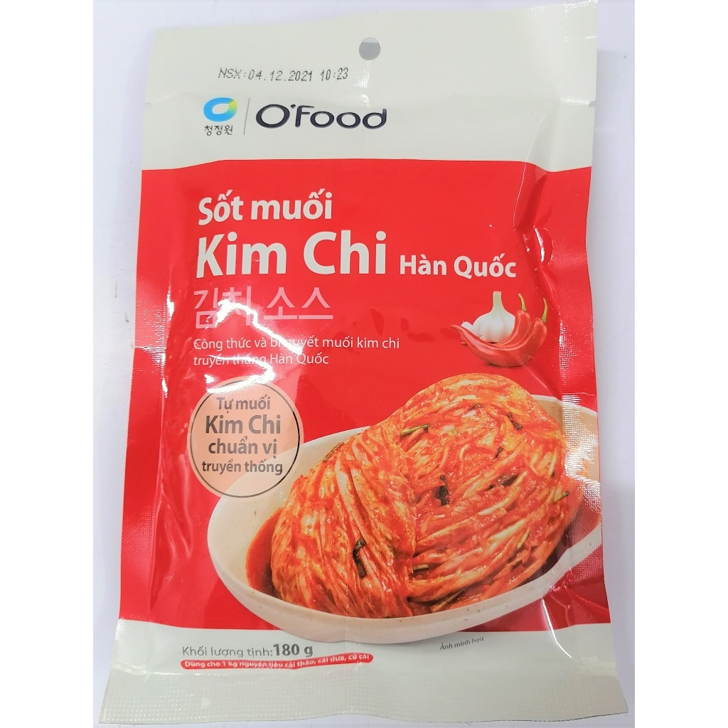 (gói 180g) SỐT MUỐI KIM CHI KIỂU HÀN QUỐC Ofood MIWON Kim Chi Pickle Sauce