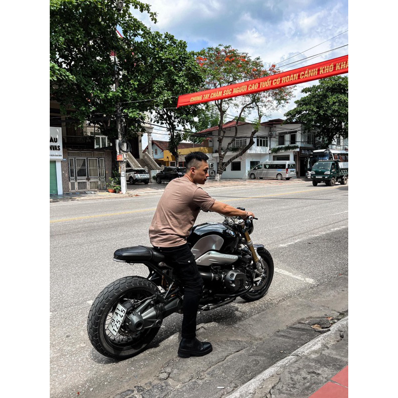 Quần giáp motor jean