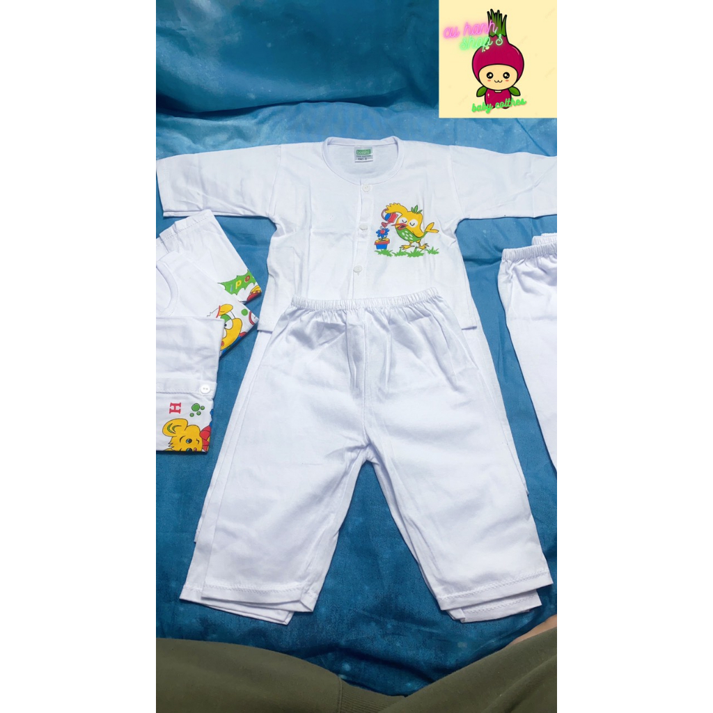 Set áo + quần cotton cho bé sơ sinh