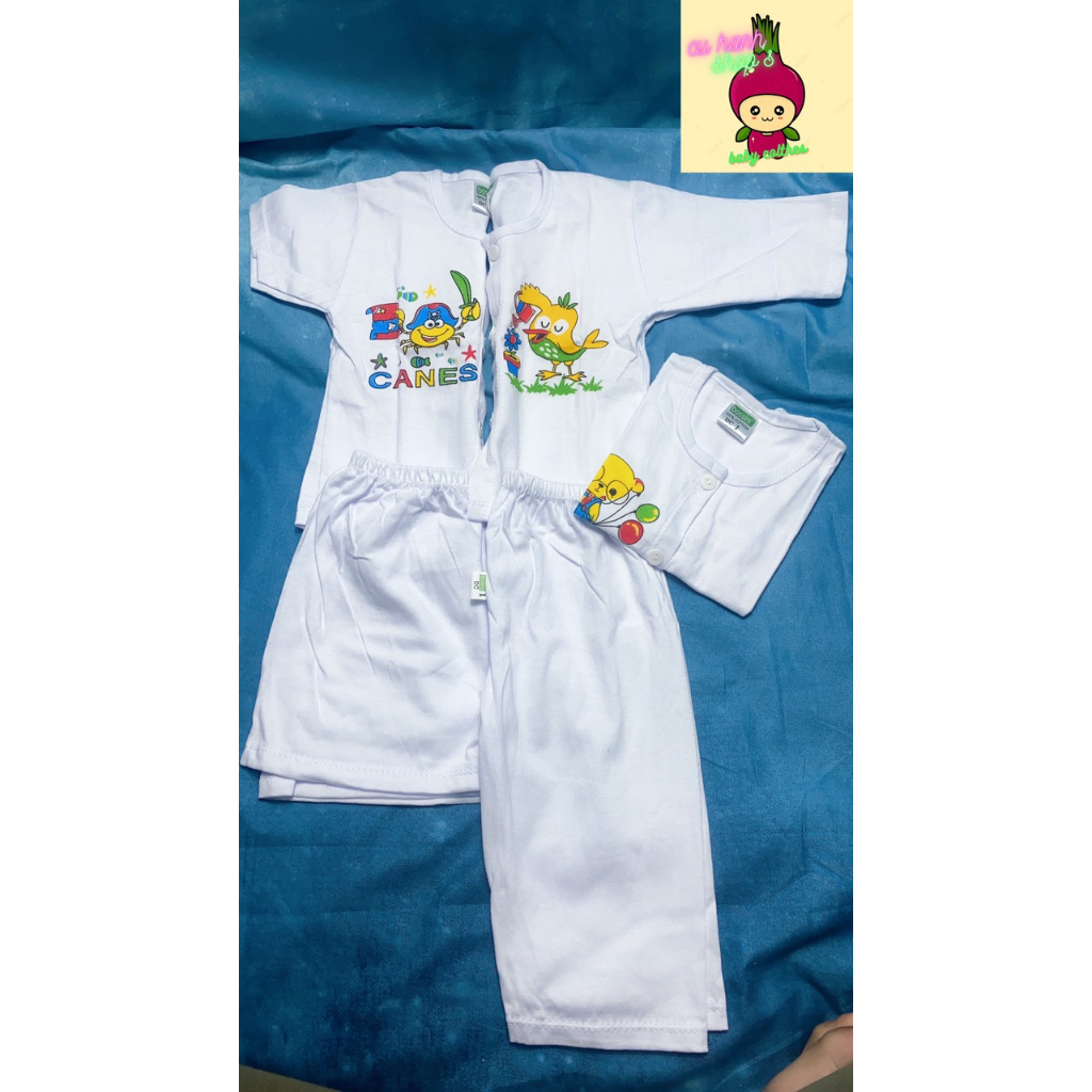 Set áo + quần cotton cho bé sơ sinh
