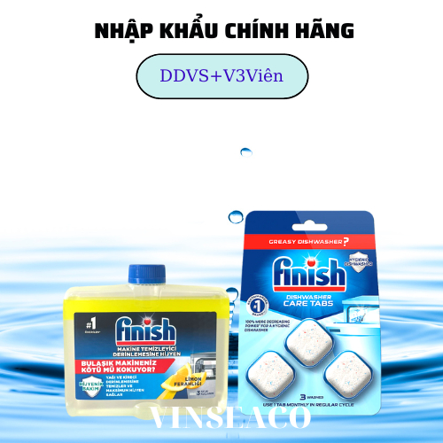 Bột rửa bát Finish Classic 2,5kg/ Can, Hương chanh.