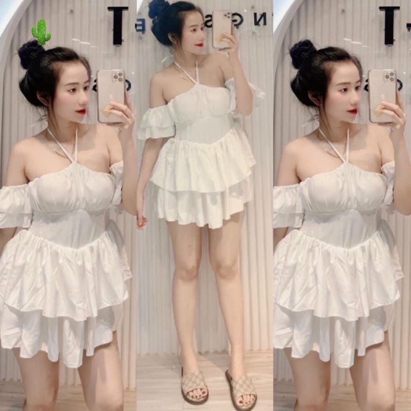 Đầm yếm tầng siêu hot cực sang chảnh _sexy(B.c)