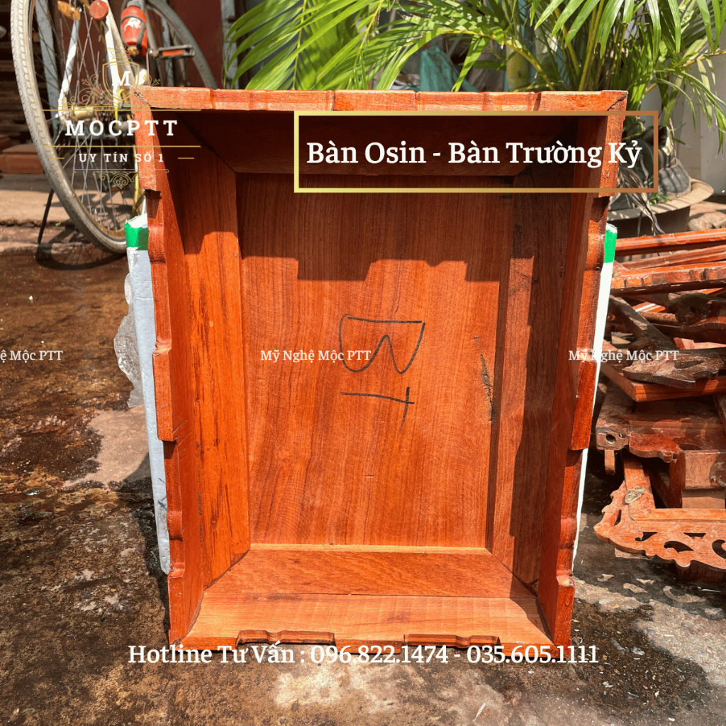 Bàn trà , bàn osin gỗ hương kích thước 30 x 40 , 35 x 50 , 35 x 60 cm trang trí phòng khách , phòng thờ