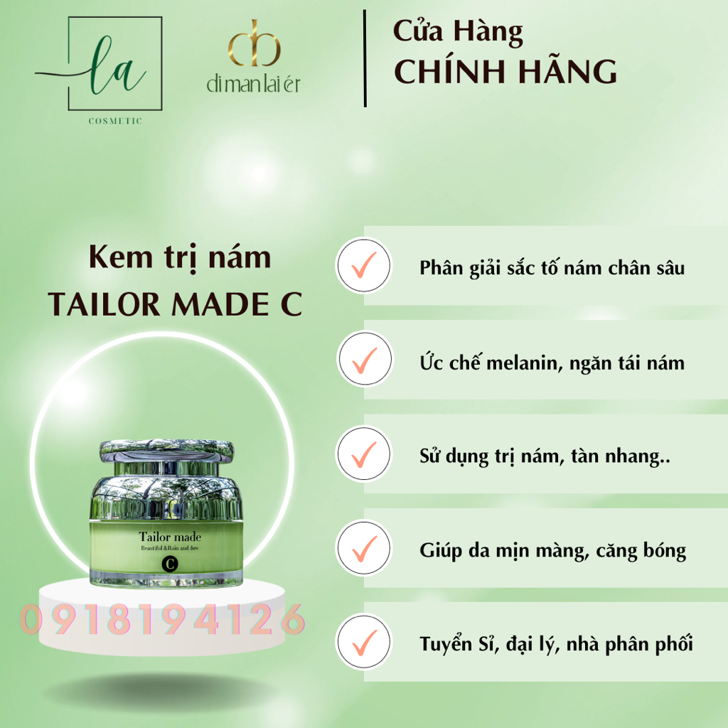 Kem Huỷ Nám Chân Sâu PIGMENT 30g Dimanlaier