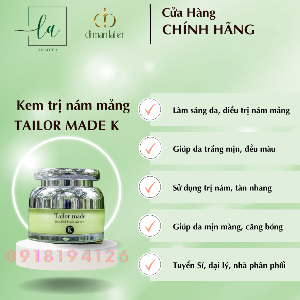Kem ức chế Nám, Sáng Da LIGHTENING  DIMANLAIER 30g
