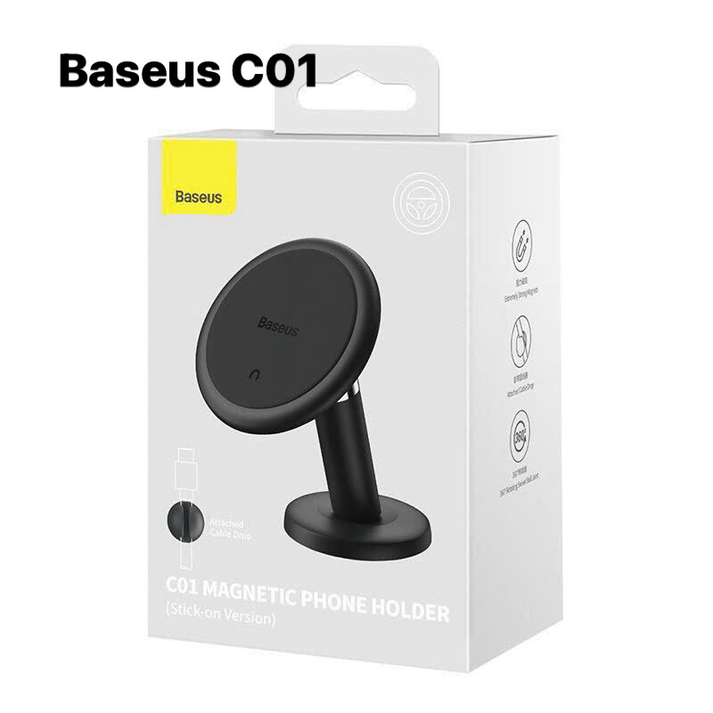 Giá đỡ điện thoại Gắn Taplo Xe hơi Baseus C01 Magnetic Holder