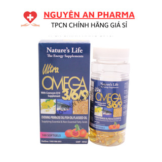 Dầu cá omega alaska 3,6,9 sáng mắt, tốt cho tim mạch, giảm mỏi mắt, tăng cường thị lực - 100 viên dầu cá omega 3/6/9