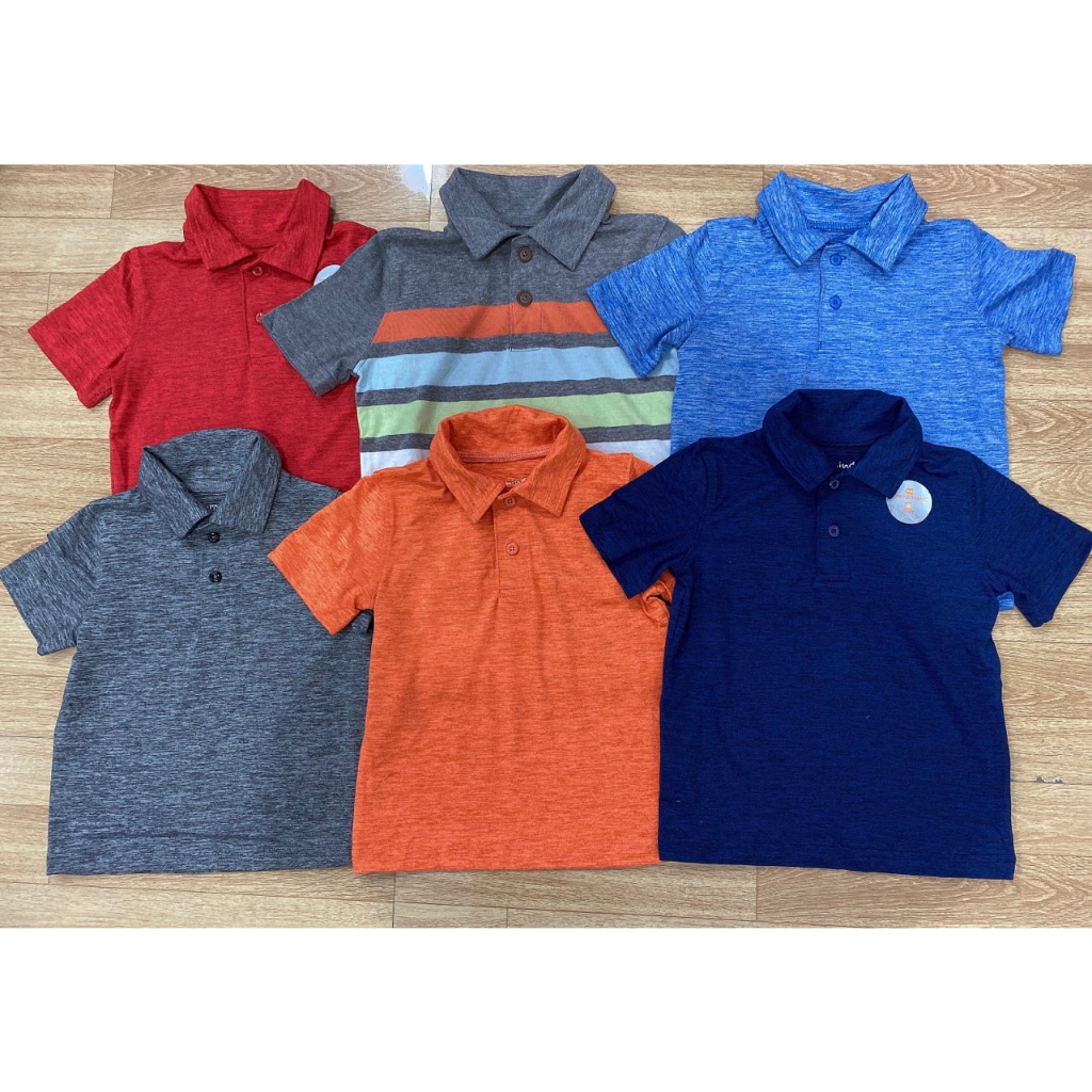 P279 Áo thun polo có cổ bé trai hàng VNXK dư xịn