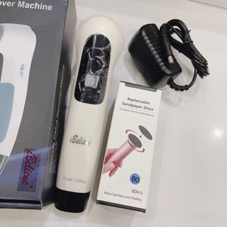 Máy chà gót chân tích điện BELEIVE Cordlless