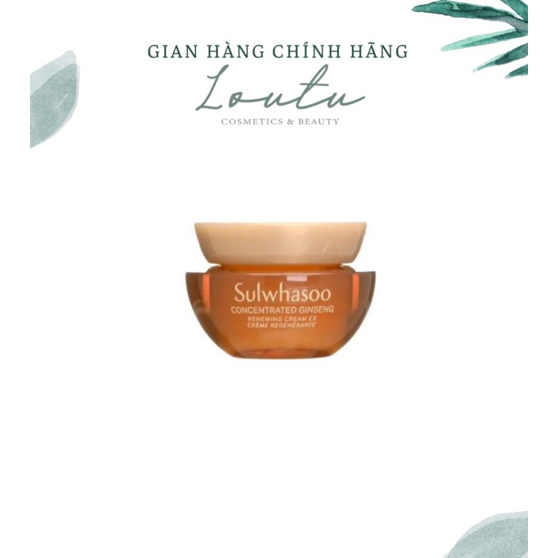 Kem nhân sâm Sulwhasoo chống lão hoá mạnh mẽ, trẻ hóa da toàn diện