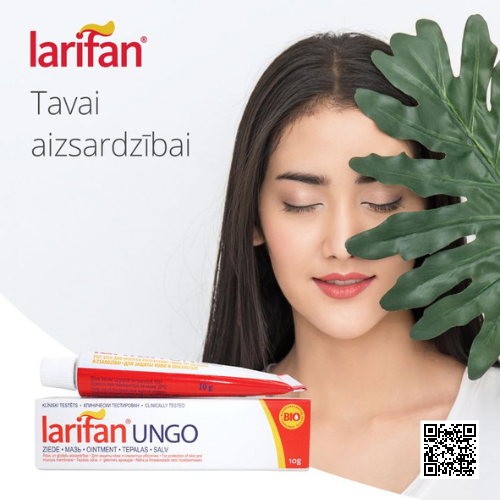 Larifan Ungo 10g Kem bôi Sùi mào gà, Mụn cóc sinh dục, Herpes.