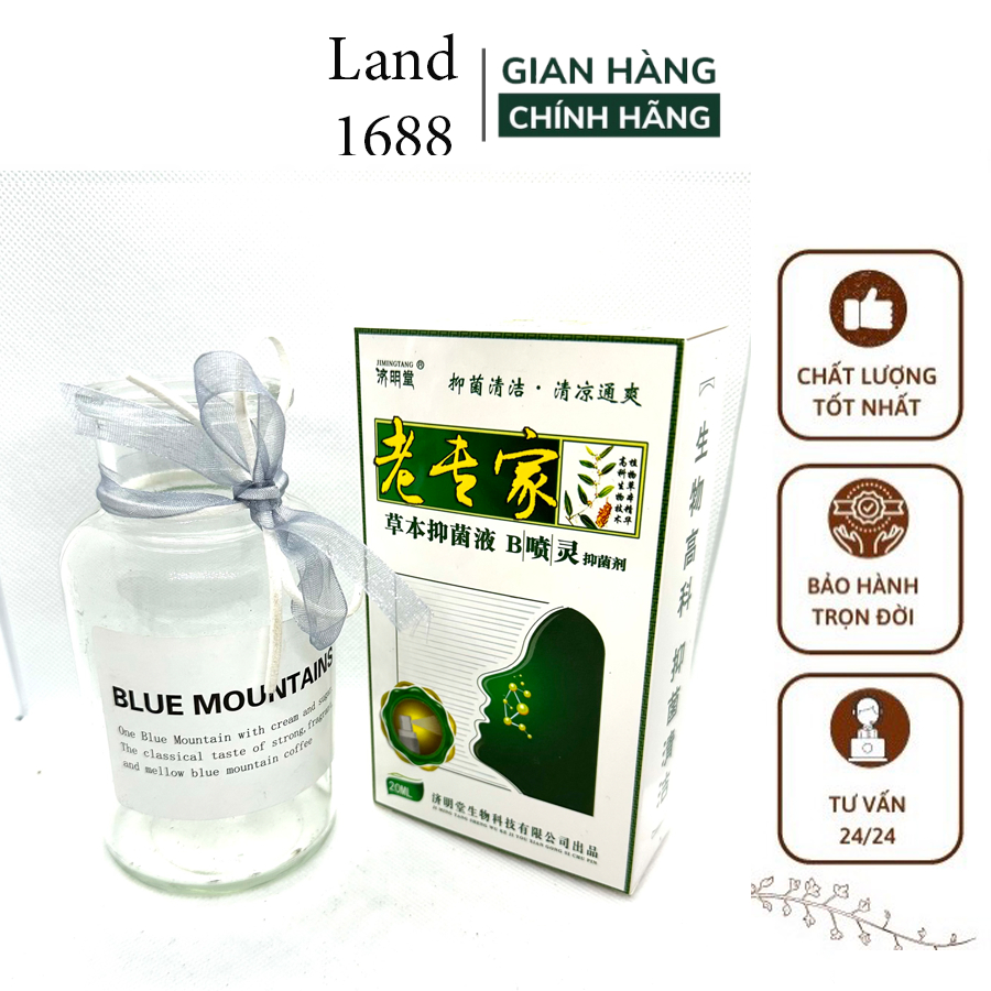 Xịt Mũi Trung Quốc - Xịt Xoang Jimingtang Nội Địa Trung - Hỗ Trợ Dứt Điểm Xoang Cấp Và Mãn Tính 20ml-land1688