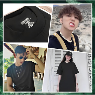 Áo phông mỹ form rộng nam nữ 100% cotton / trắng đen / kirkland/ áo thun trơn unisex