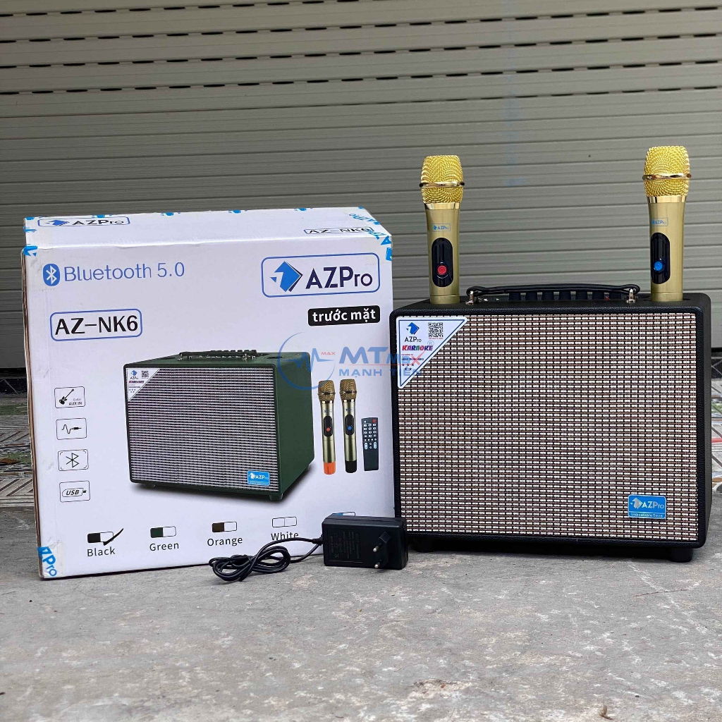 Loa Karaoke Xách Tay AZ NK6 – Bass 16 Công Suất 150W Âm Thanh Mạnh Mẽ. Thiết Kế Tinh Tế Sang Trọng