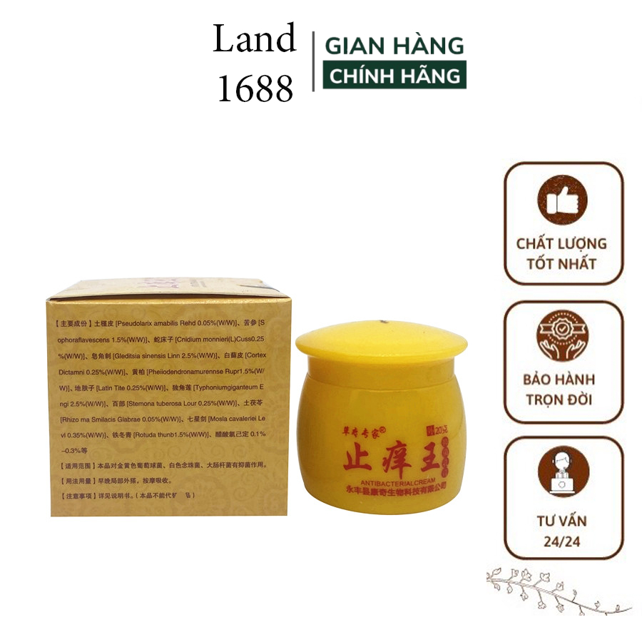 Kem bọ cạp bôi nấm ngứa, tổ đỉa, hắc lào, á sừng, nấm móng tay chân-land1688