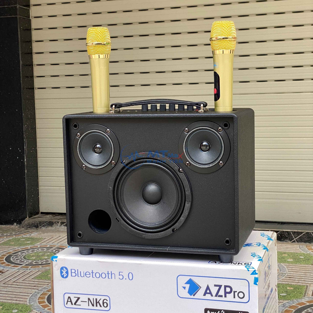 Loa Karaoke Xách Tay AZ NK6 – Bass 16 Công Suất 150W Âm Thanh Mạnh Mẽ, Mềm Mại,  Tinh Tế Và Sang Trọng.