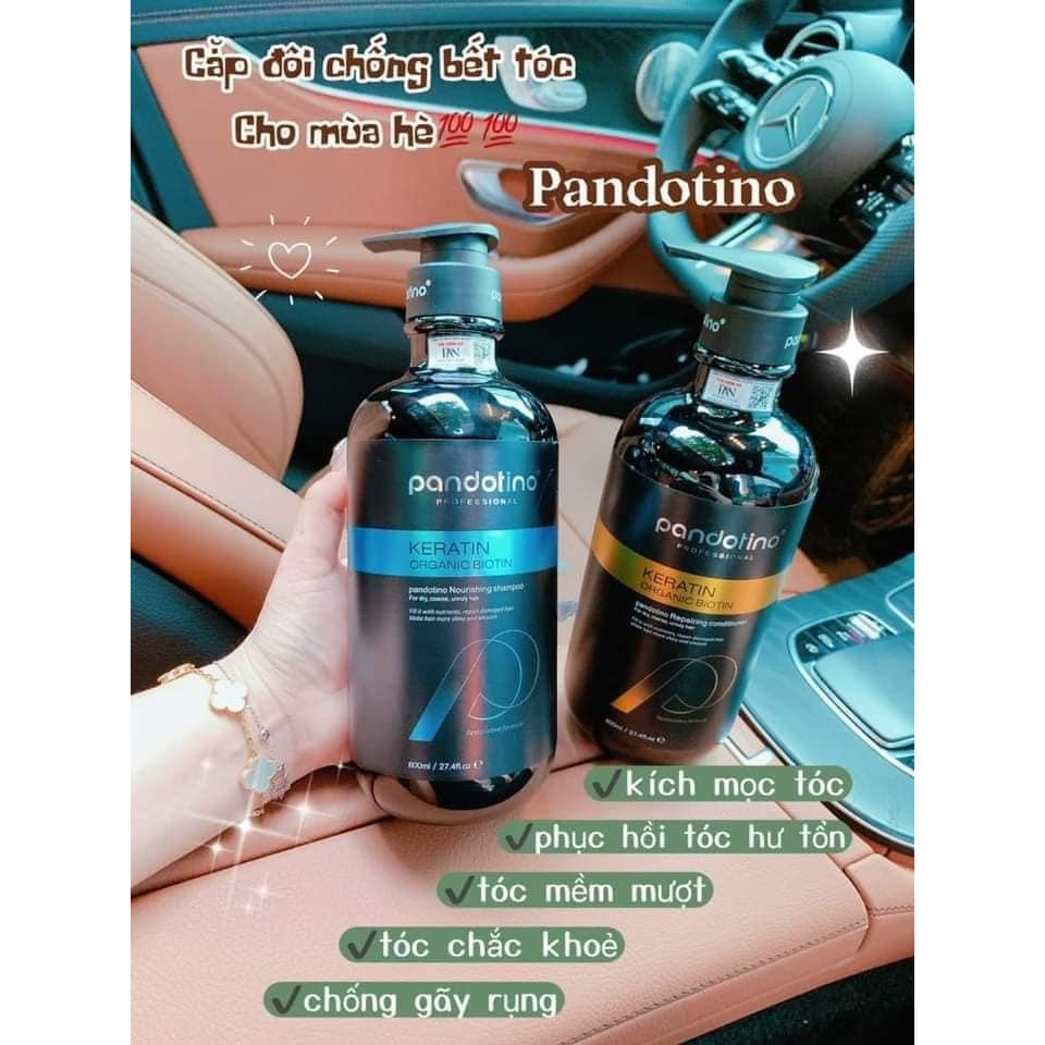 PQS - Gội Xả Pandotino 800ml x 2 chai