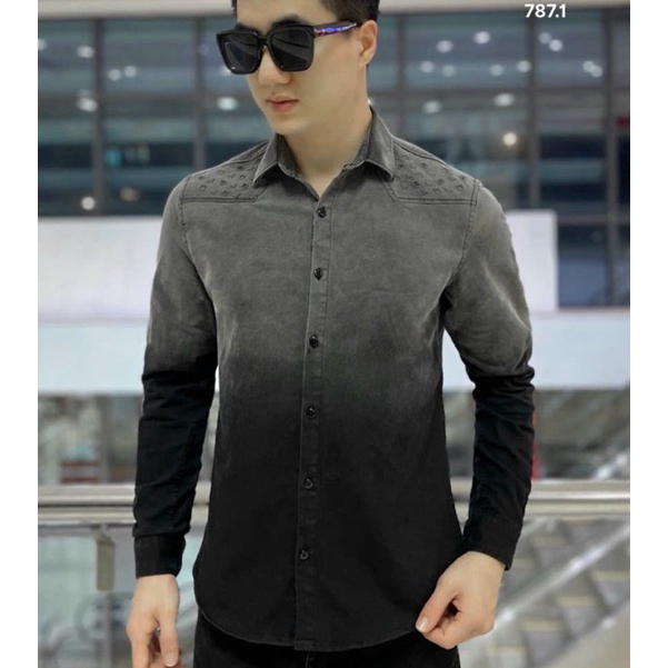 Sơ Mi Nam Vải KaKi Chât Đẹp Chuẩn From Body