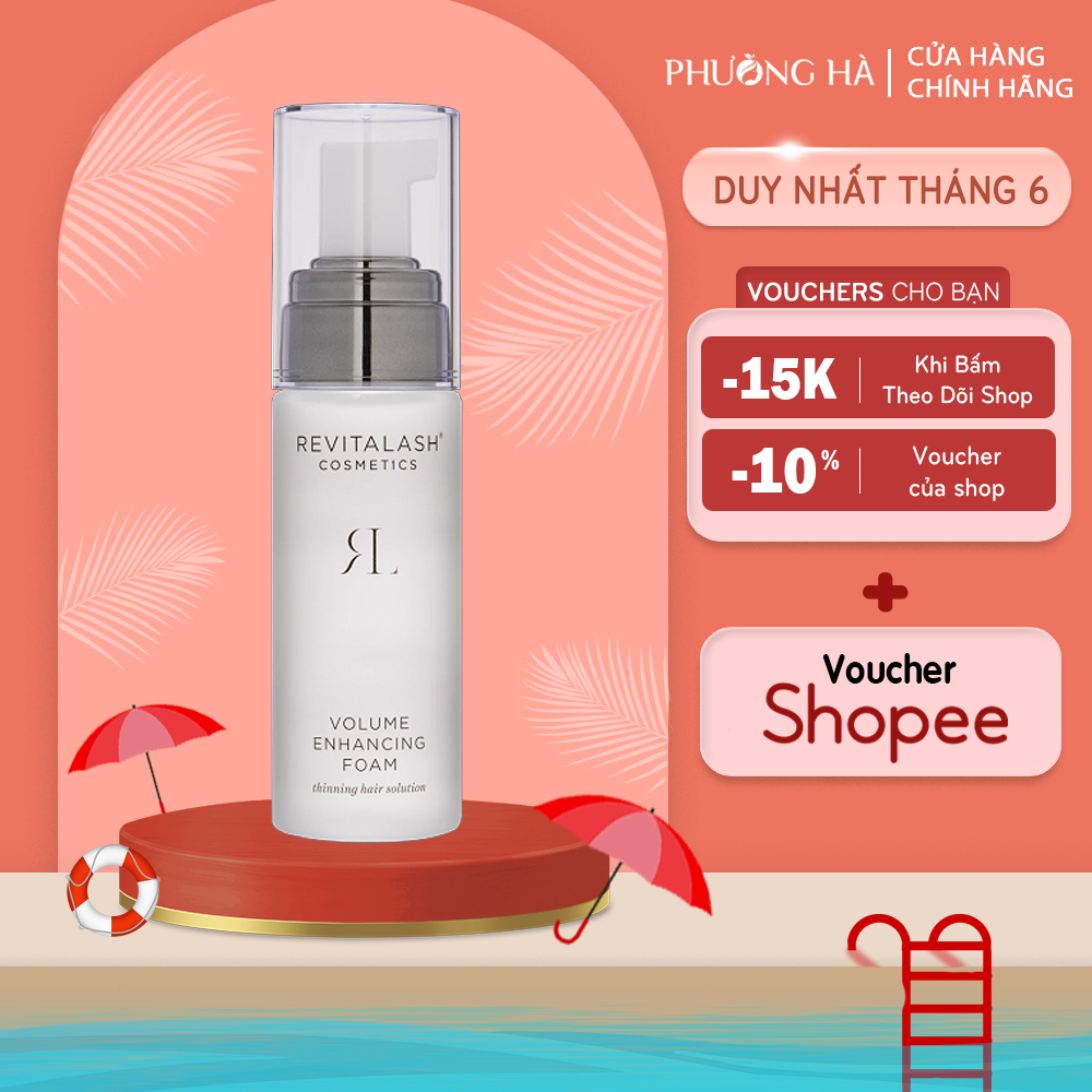 Serum mọc dài và dày tóc Revitalash Volume Enhancing Foam 55ml