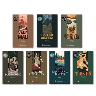 Sách – Truyện kinh dị Việt Nam: Kho vàng Sầm Sơn - Truyện đường rừng - Vàng và máu - Thần hổ - Ai hát giữa rừng khuya