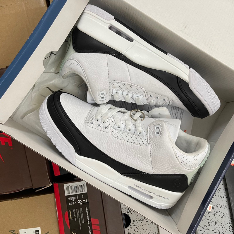 giày AIR JORDAN 3 Retro Fragment White | high quality