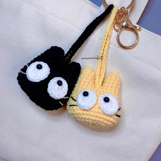 Móc Khoá Mèo Mắt Lác Bằng Len 🐱 | xuxucrochet