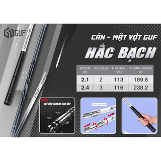 Cán Vợt GUF Hắc Bạch