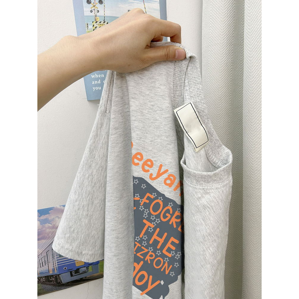 SALMO áo thun local brand nữ xám ghi cổ tròn bigsize áo phông chất unisex 100%Cotton