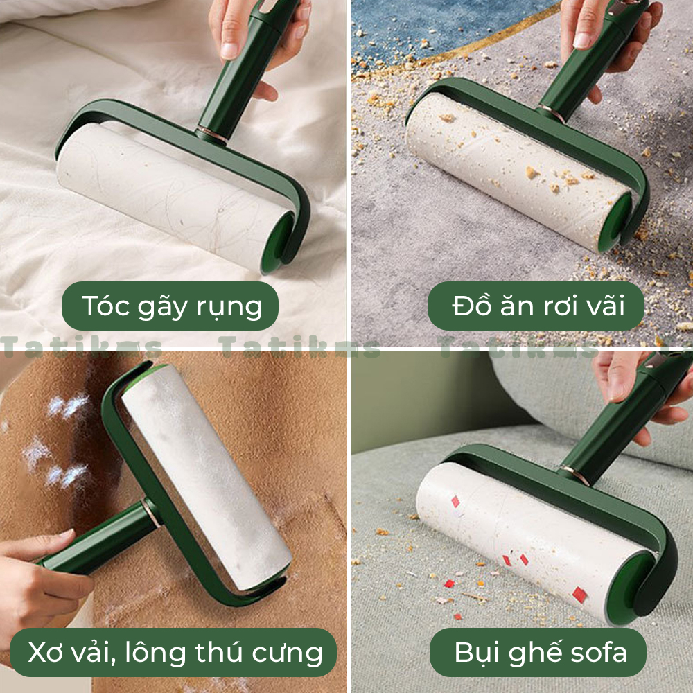 Cây Lăn Bụi Automatik Làm Sạch Quần Áo, Giường, Sàn Nhà