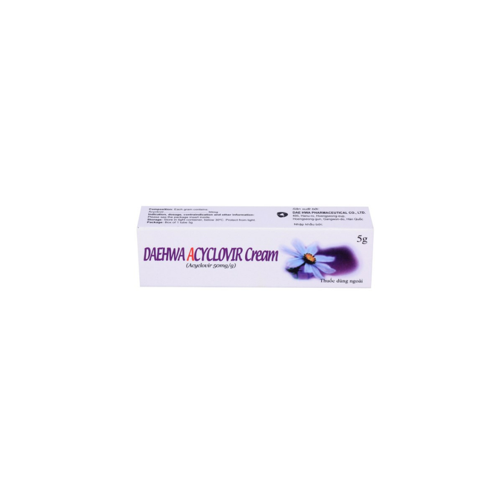Kem bôi Daehwa Acyclovir 5% - Hàn Quốc