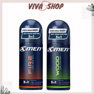 Lăn nách nam xmen fire active 50ml 48h / lăn khử mùi xmen wood sport 50ml 48h
