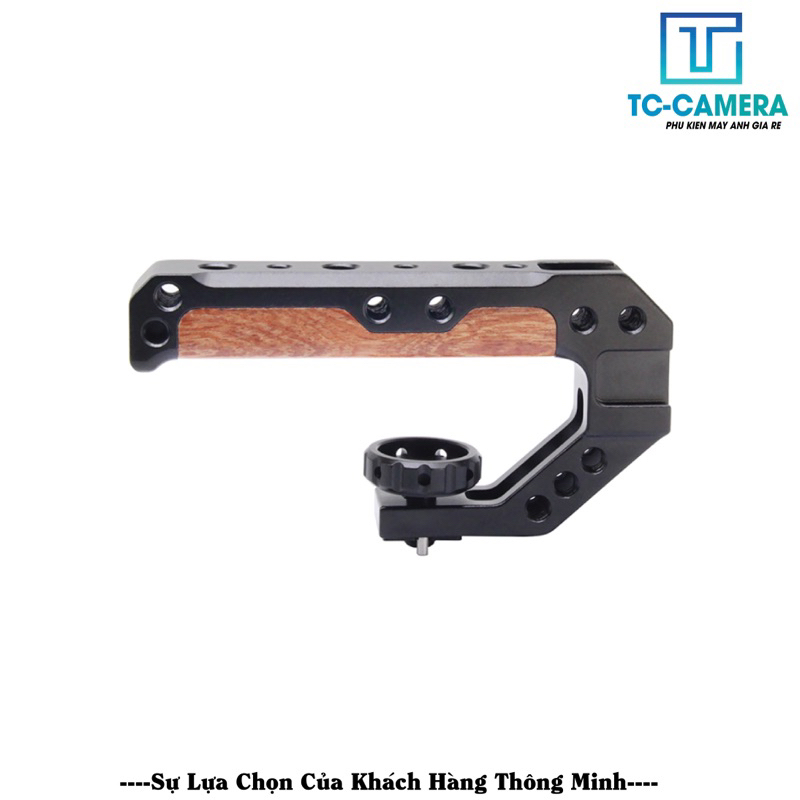 TAY CẦM. TAY CẦM TOPHANDHELD - HỖ TRỢ QUAY PHIM BỌC GỖ . BH 12 Tháng