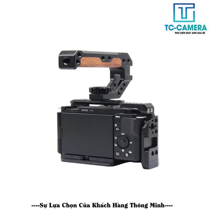 TAY CẦM. TAY CẦM TOPHANDHELD - HỖ TRỢ QUAY PHIM BỌC GỖ . BH 12 Tháng