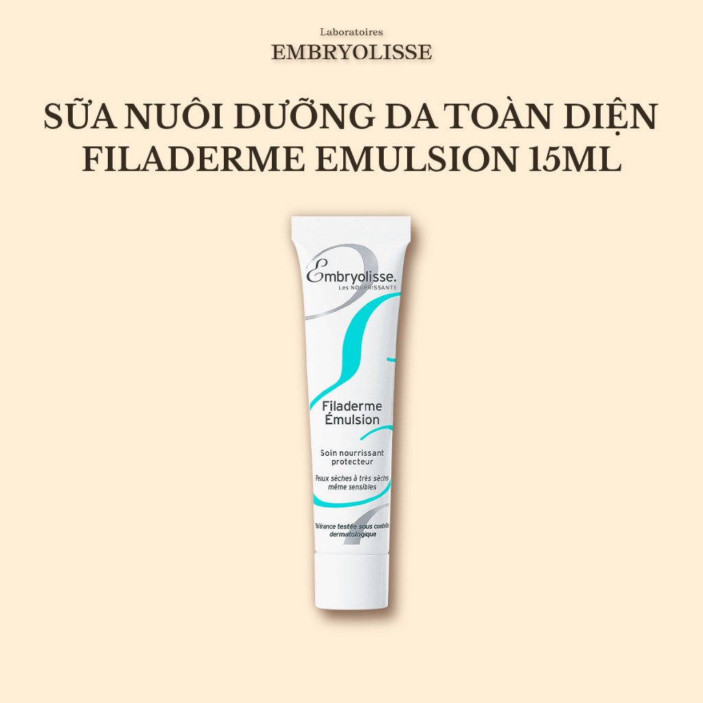 Sữa Dưỡng Nuôi Dưỡng Da Toàn Diện Embryolisse Filaderme Emulsion 15ml