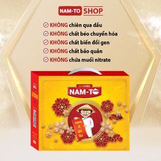 Thùng mì như ý gồm 12 gói mì sợi tươi sấy lạnh namto - mì namto thuần chay