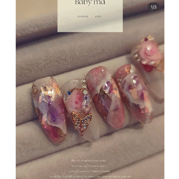 Màu nước vẽ vân đá Nail hũ tròn