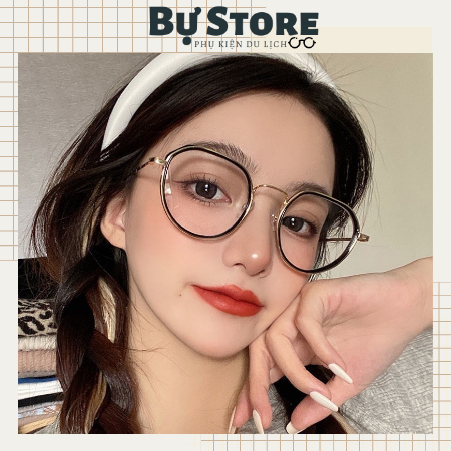 Gọng kính đa giác vintage unisex nam nữ thời trang - Bự Store -  HL 2018