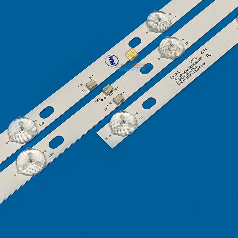 Thanh LED tivi ASANZO 43AS520/ 43AS530/ 43S8/ 43AT520/ 43EK3/ 43EK7