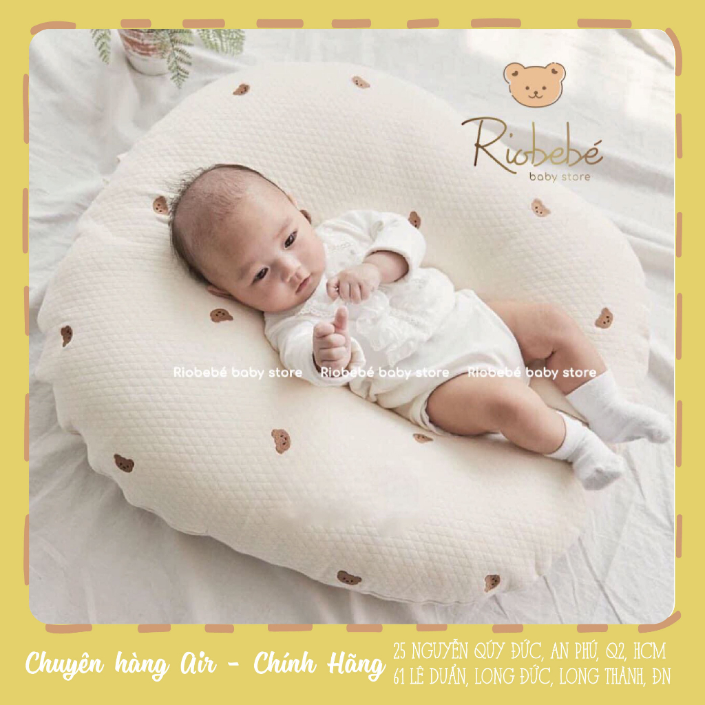 Gối chống trào ngược Rototo Bebe Hàn Quốc (Tặng kèm túi đựng gối) [100% chính hãng]