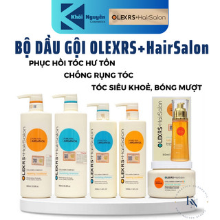 Dầu Gội Xả Olexrs Argan Oil Collagen Hair Salon 500ml-960ml Phục Hồi Chống Rụng Kích Mọc Tóc