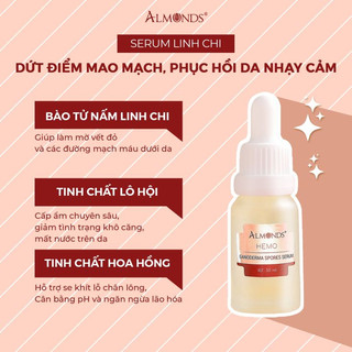 Serum linh chi almonds
